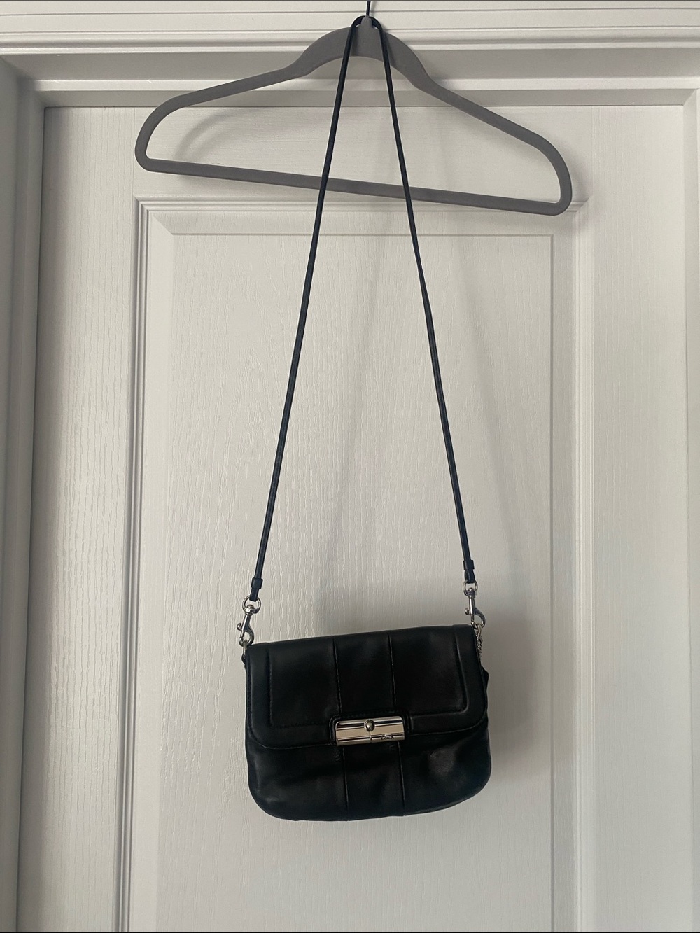 Coach black cross body